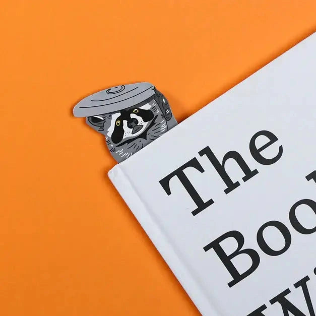 Die Cut Raccoon Bookmark | Friends Nyc Brooklyn Ny