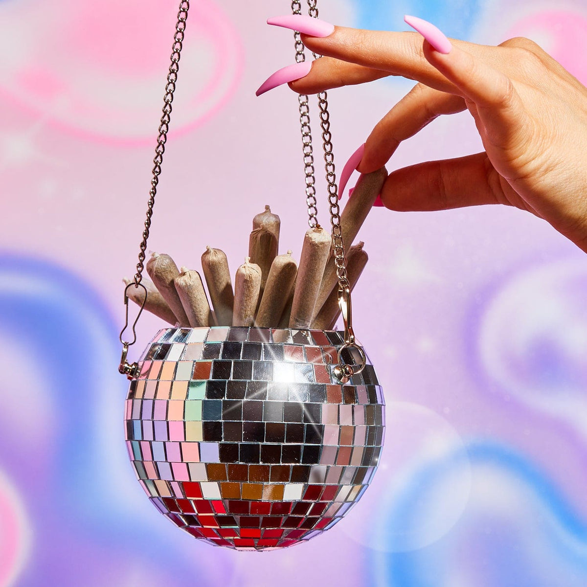 Disco Ball Plant Hanger 70s - Decor - back to School - Bff -