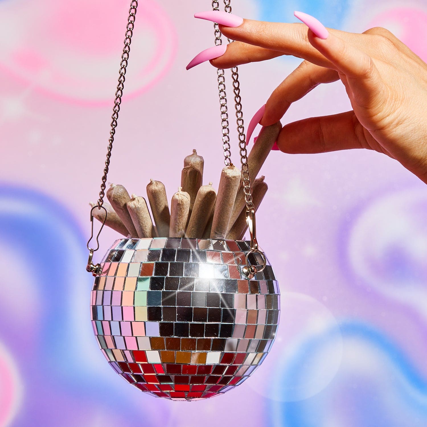 Disco Ball Plant Hanger 70s - Decor - back to School - Bff -