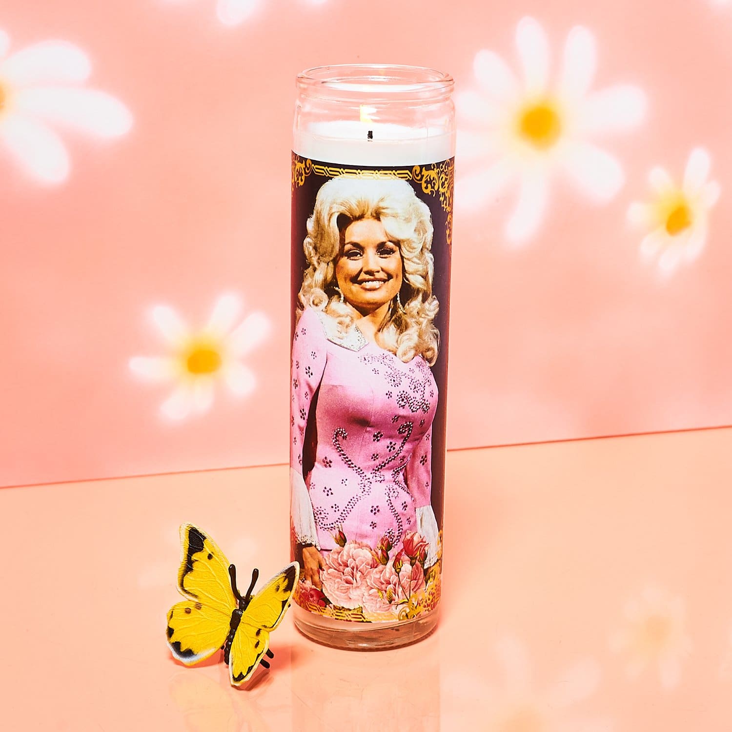 Dolly Parton Pillar Candle Bobbyk - Candle - Celeb -