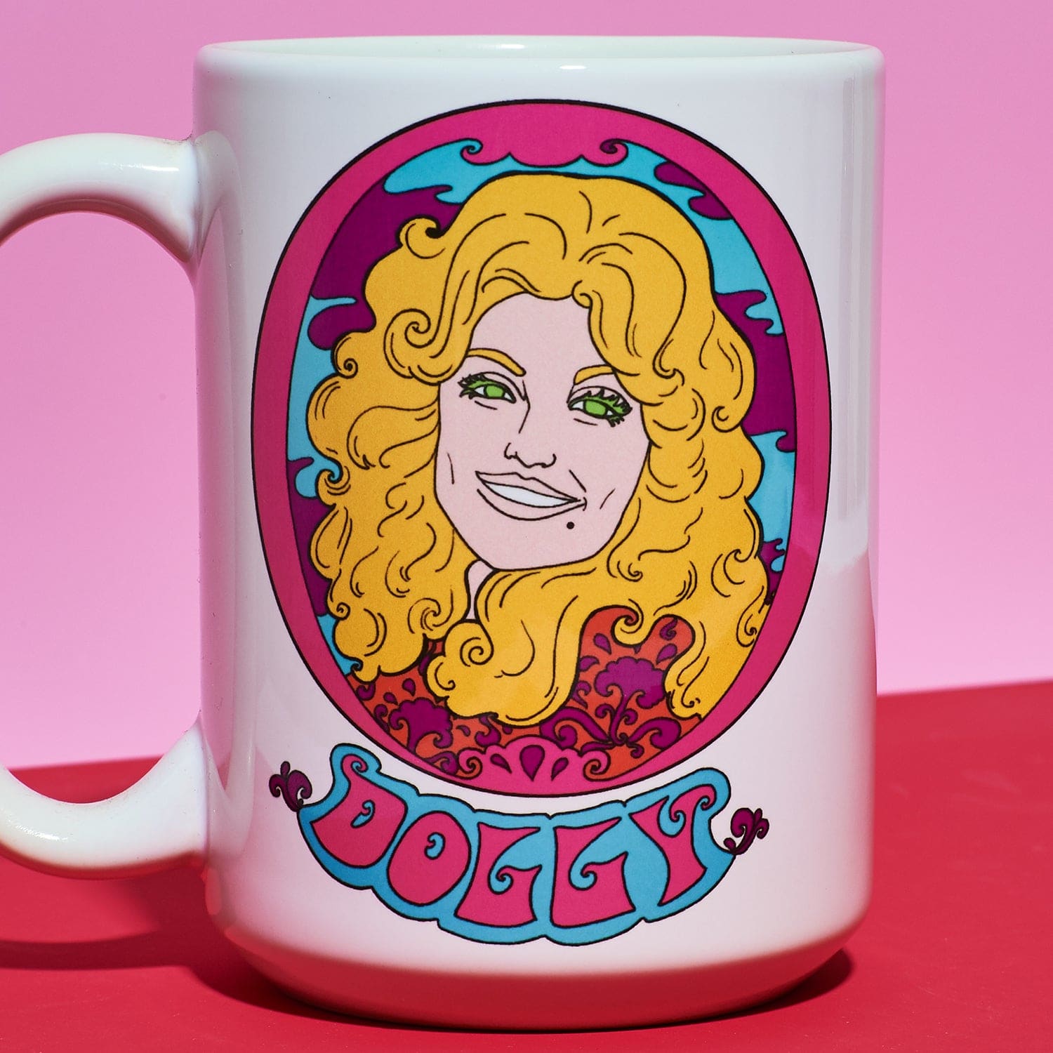 Dolly Parton Portrait Mug 0822 - Astral Weekend - Back To