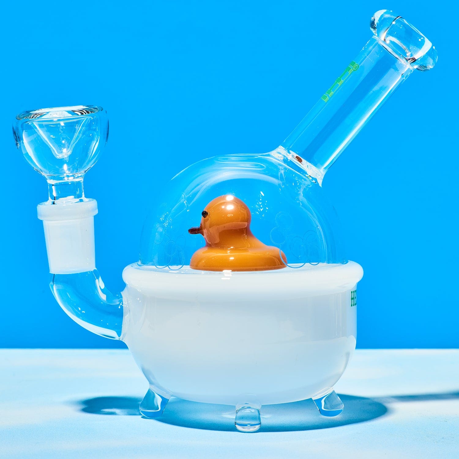 Ducky Bubbler Bong Aesthetic Bong - Smoke - Animal Novelty