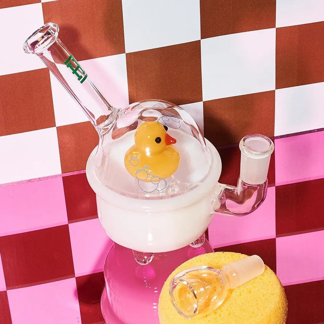 Ducky Bubbler Bong Aesthetic - Smoke Animal Novelty Big