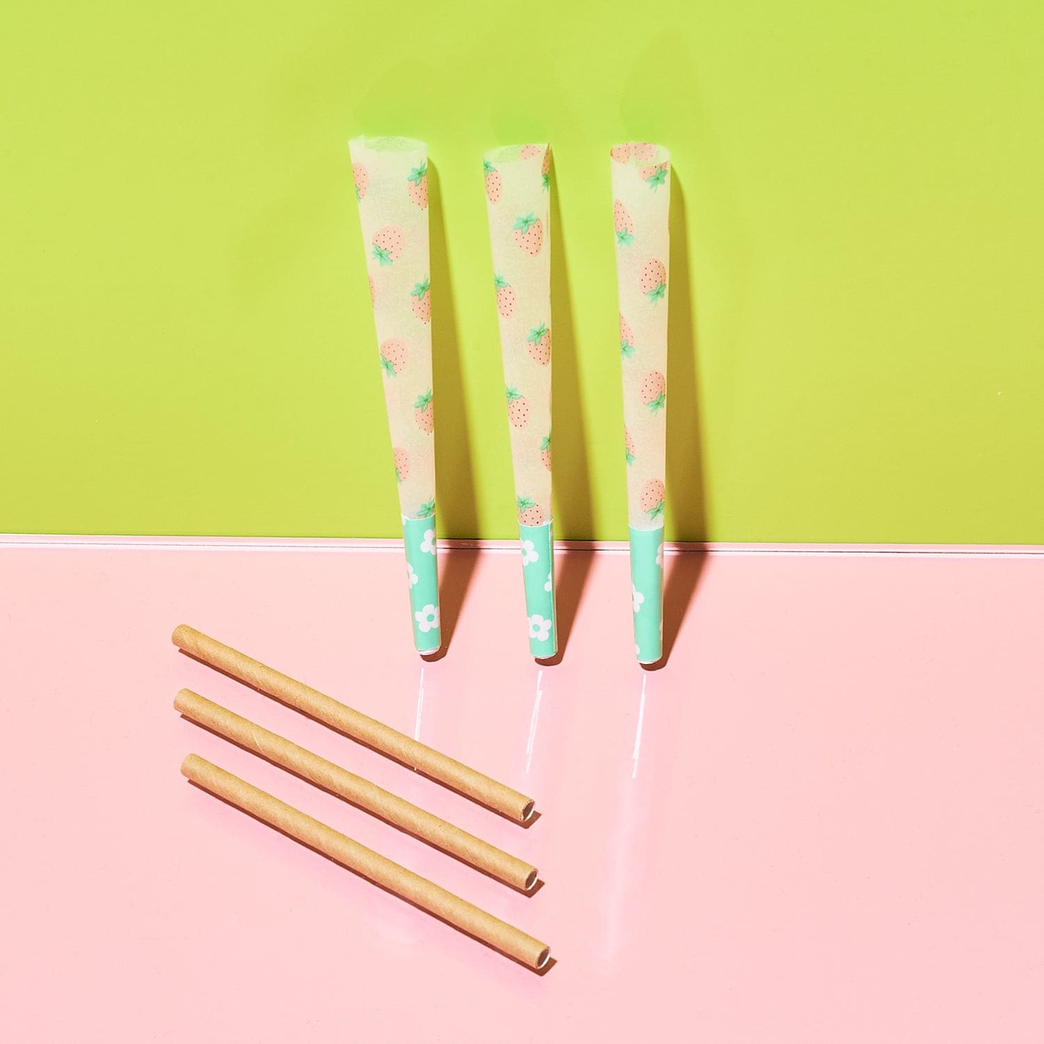 Edie Parker Fruit Crush Cones Artist Made - Banana -