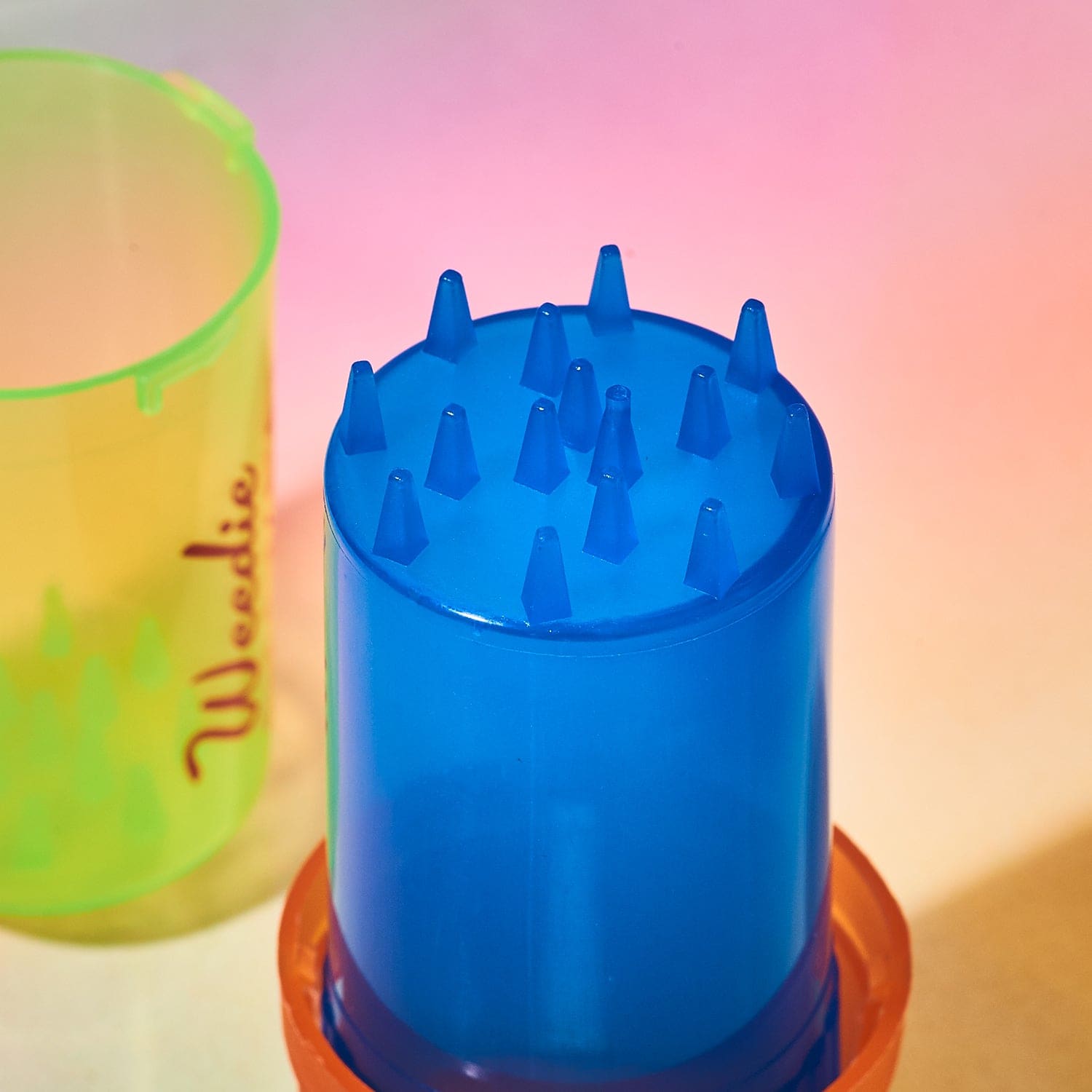 Edie Parker Grinder Amanda Vif - Blue - Edie Parker - Glass