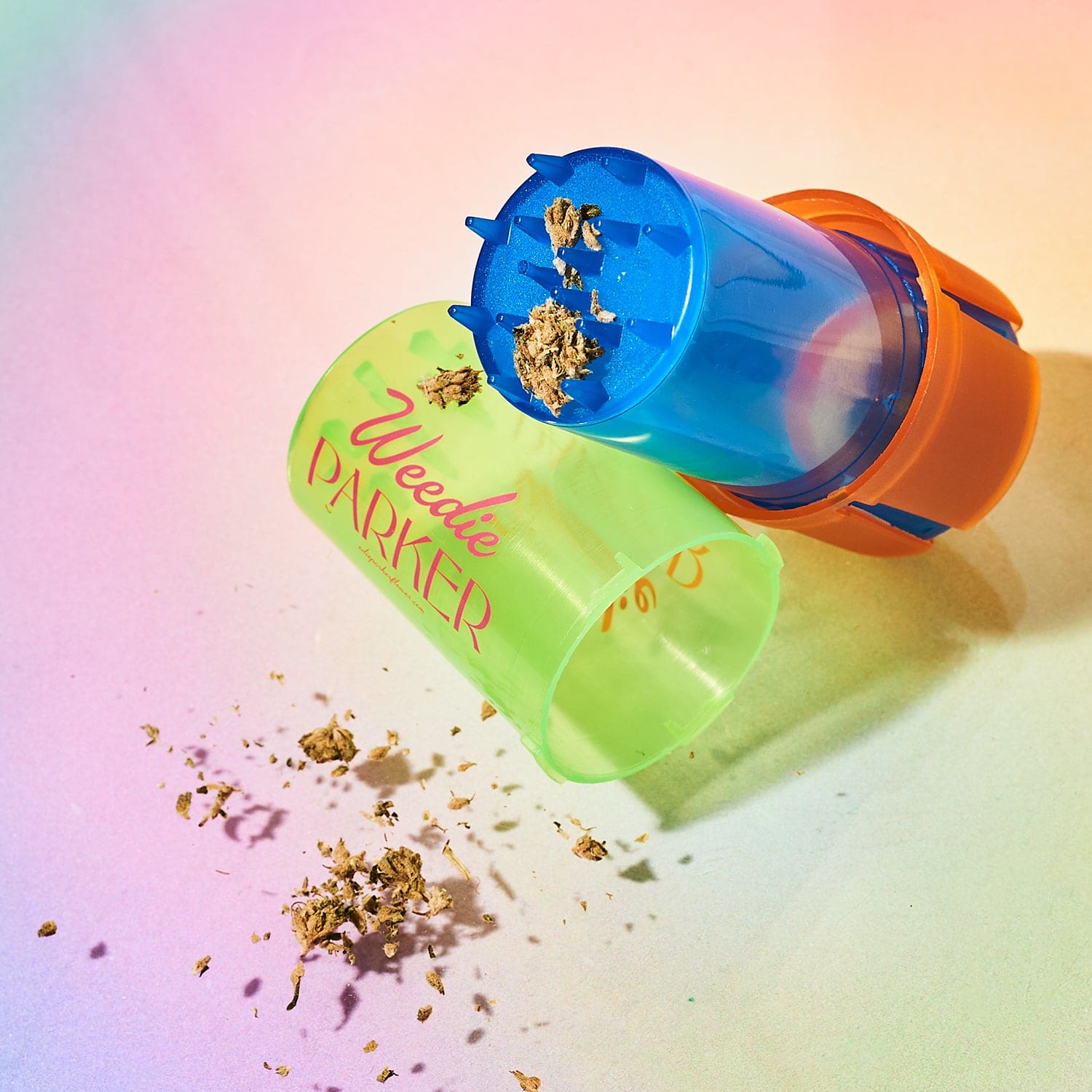 Edie Parker Grinder Amanda Vif - Blue - Edie Parker - Glass