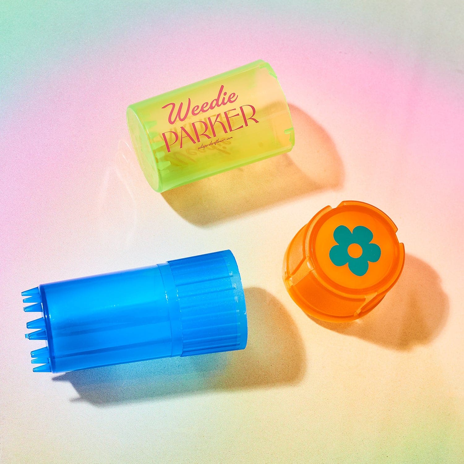 Edie Parker Grinder Amanda Vif - Blue - Edie Parker - Glass