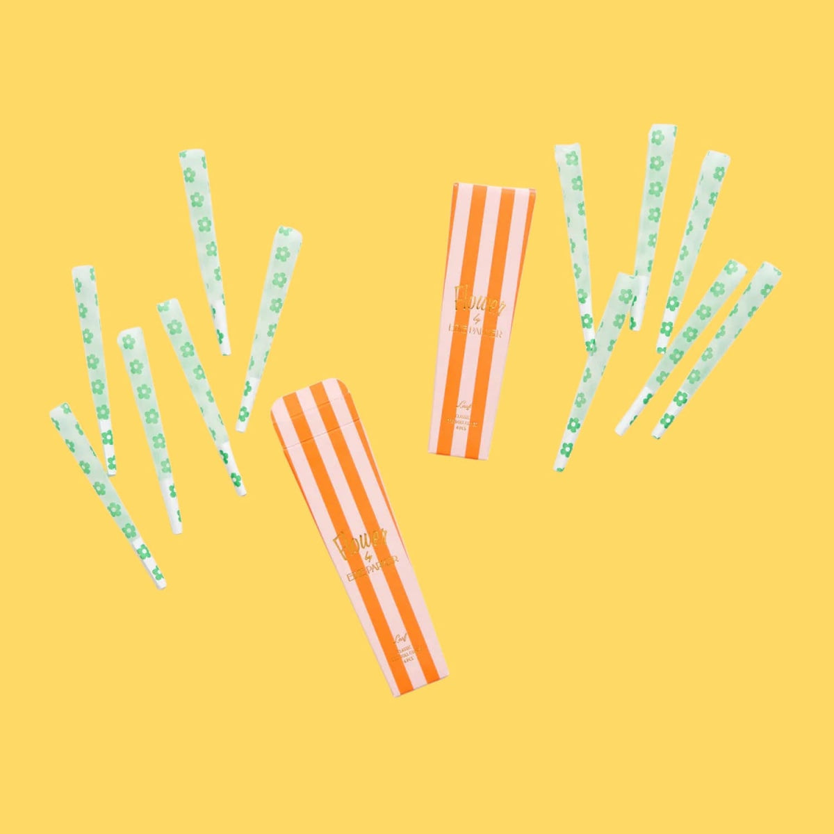 Edie Parker’s Signature Flower Preroll Cones - Green