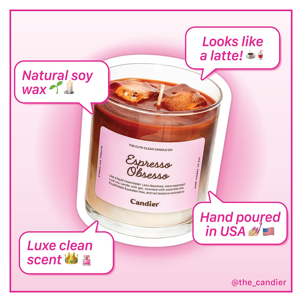 Espresso Obsesso Candle Candle - Women Owned - Xpsd0325b