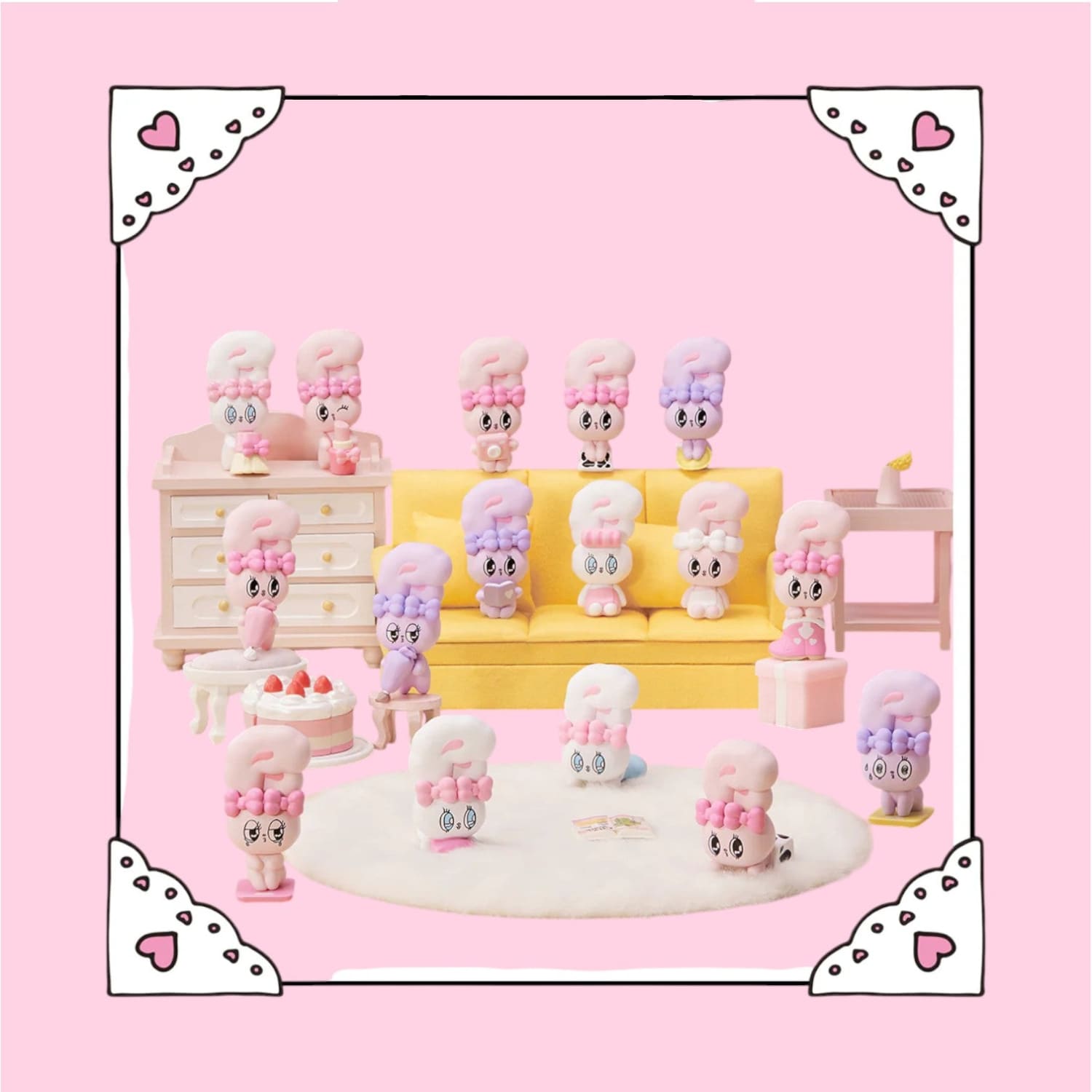 Esther Bunny Little Vlog Series Face Blind Box Box