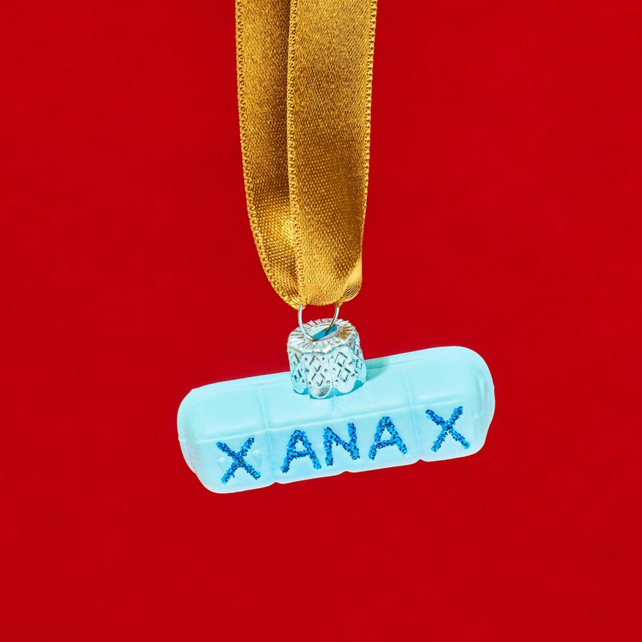 Extra Strength Xanax Ornament Anxiety Humor - Christmas