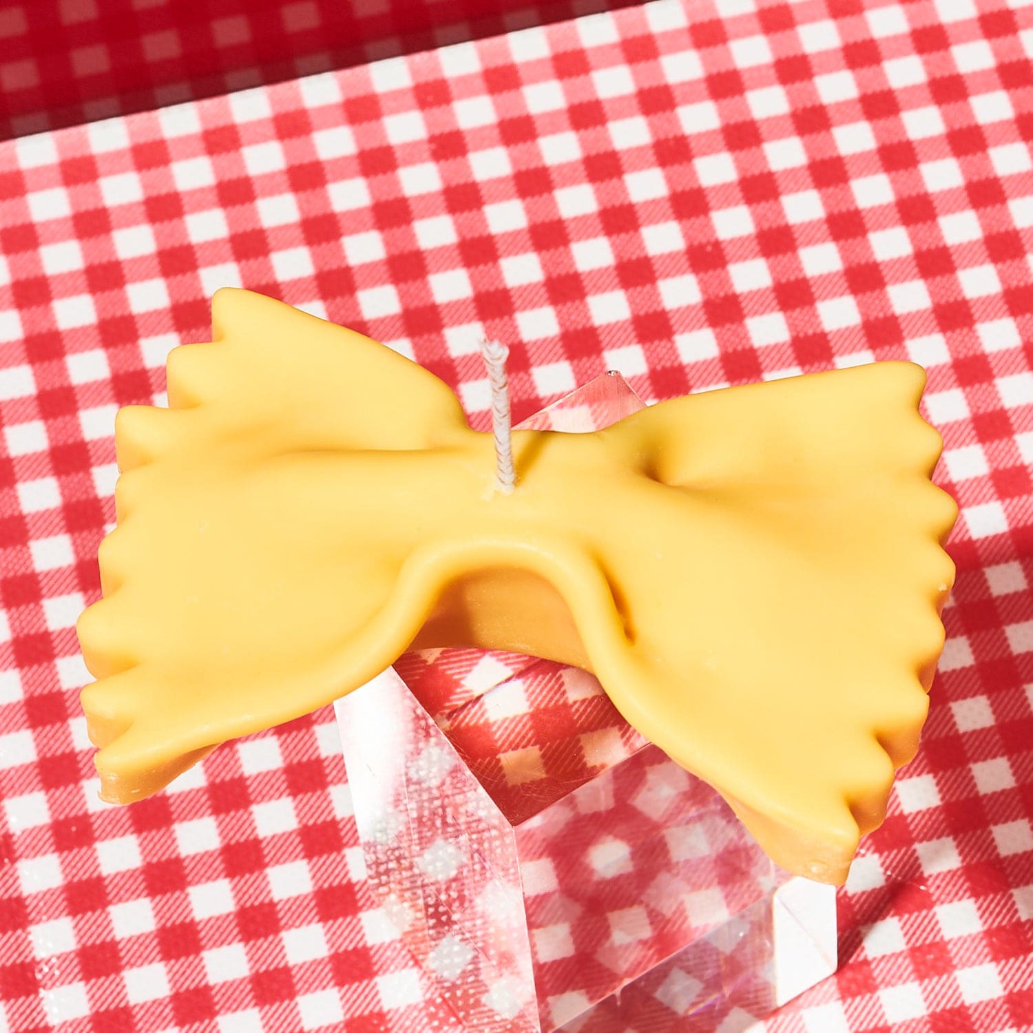 Farfalle Pasta Candle Candle - Funny Food - Groupbycolor -