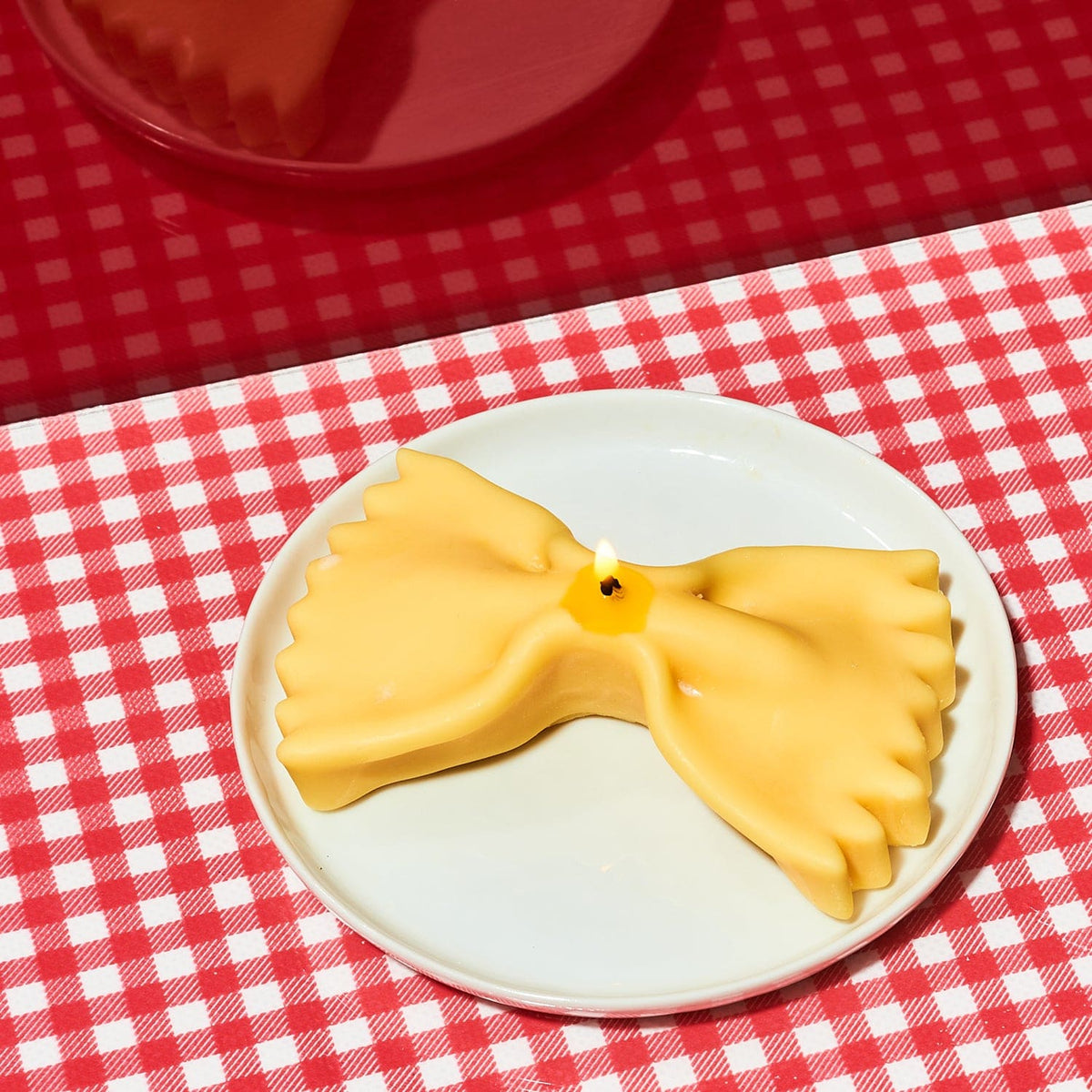 Farfalle Pasta Candle Candle - Funny Food - Groupbycolor -