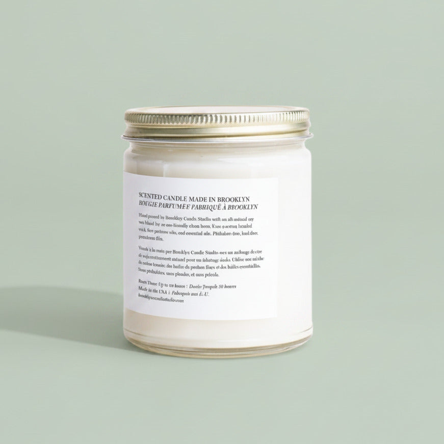 Fern + Moss Soy Wax Candle Brooklyn, Brooklyn Candle, Fern,