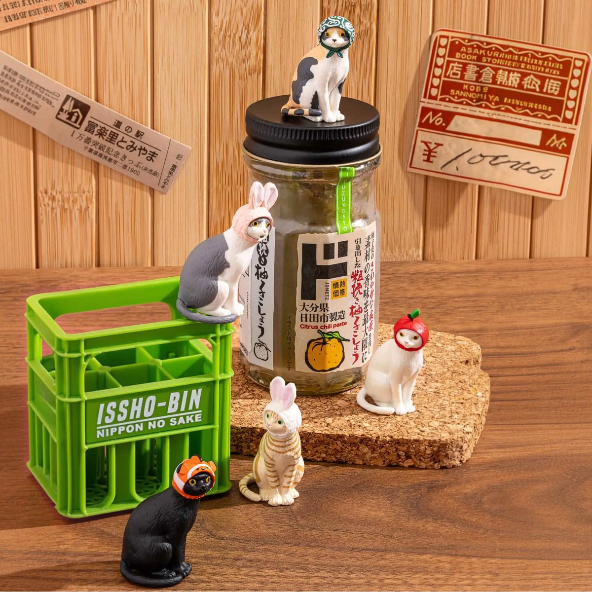 Figure in Cat Cap Blind Box | Kawaii Figurine | Friends Nyc