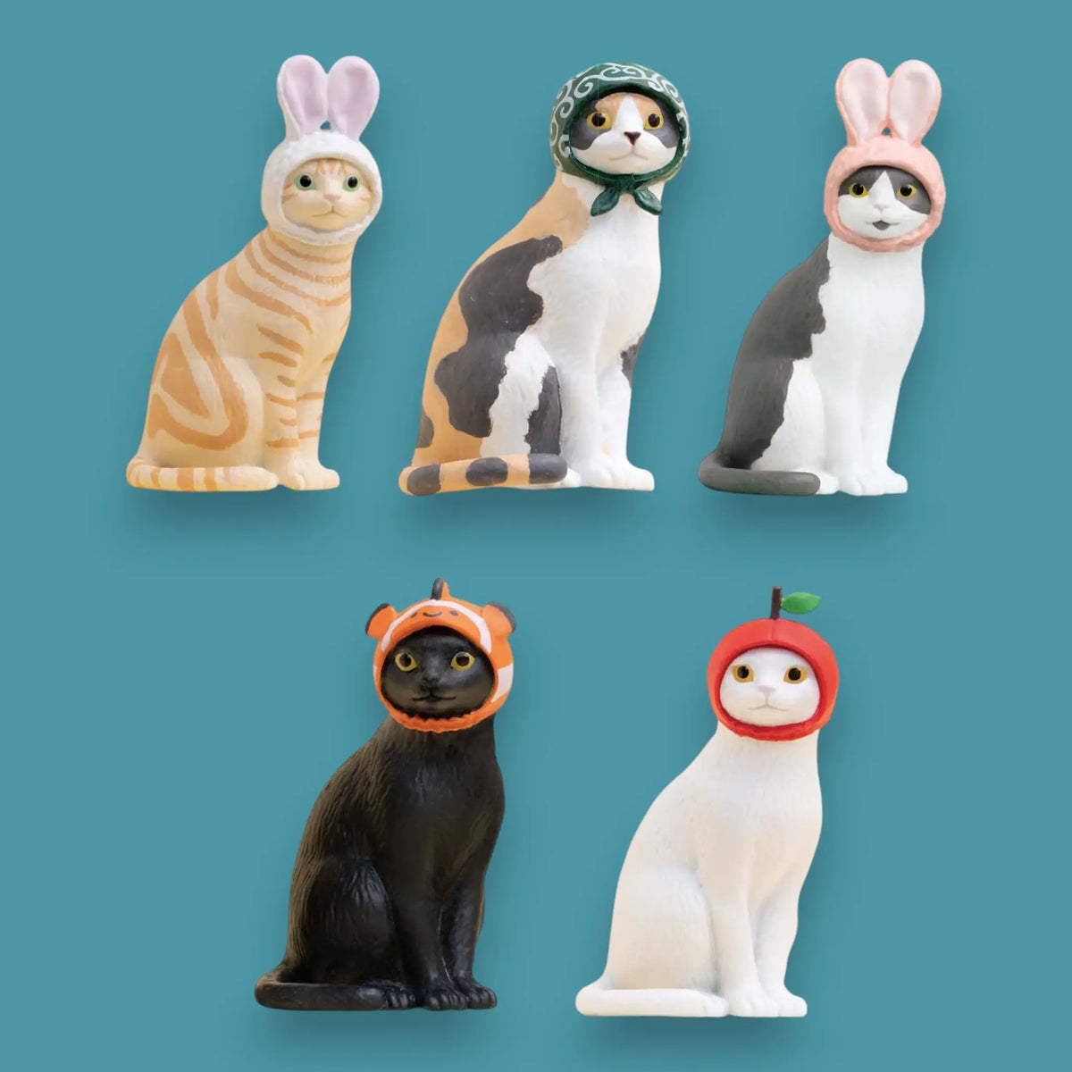 Figure in Cat Cap Blind Box | Kawaii Figurine | Friends Nyc