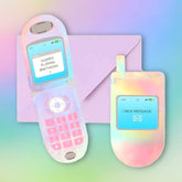 Pop Up Card a Flip Phone Dal020 Greeting Card - Groupbycolor