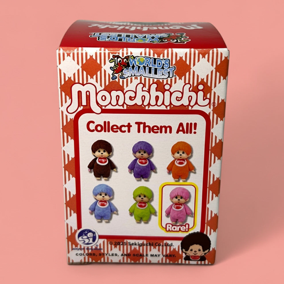 Flocked Monchhichi Blind Box - Vintage Kawaii Collectible