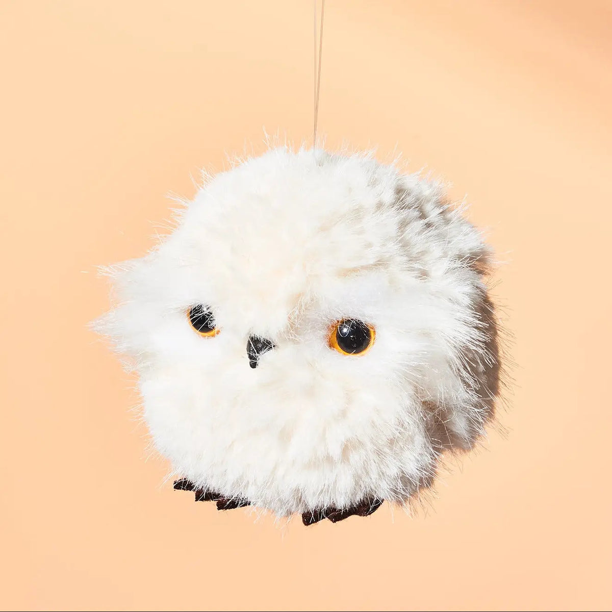 Fluffy Owl Ornament | Christmas Ornaments at Friends Nyc