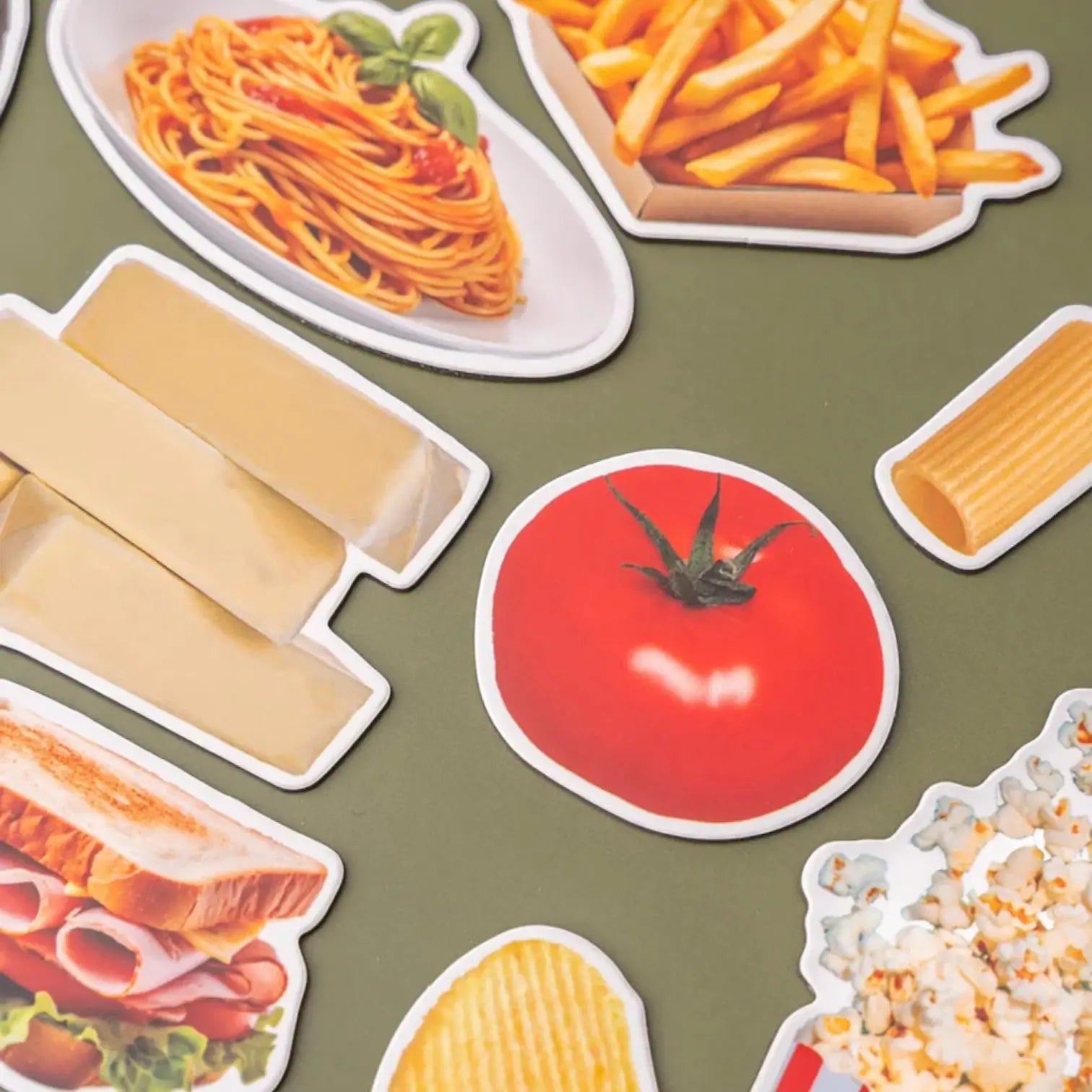 Food Fridge Magnets Set | Friends Nyc Brooklyn Ny