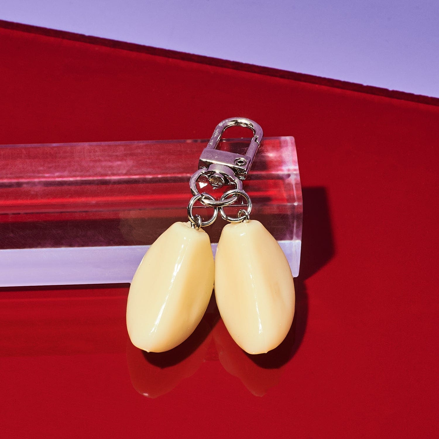 Food Keychain - Double Garlic Back To School - Fake Food -