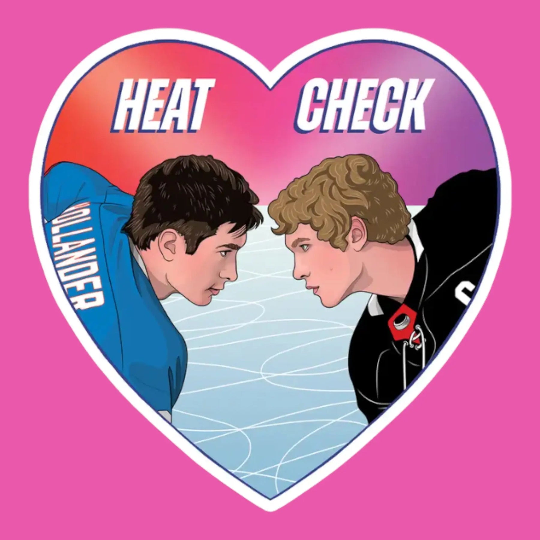 The Found Die Cut Sticker - Heated Rivalry Heat Check