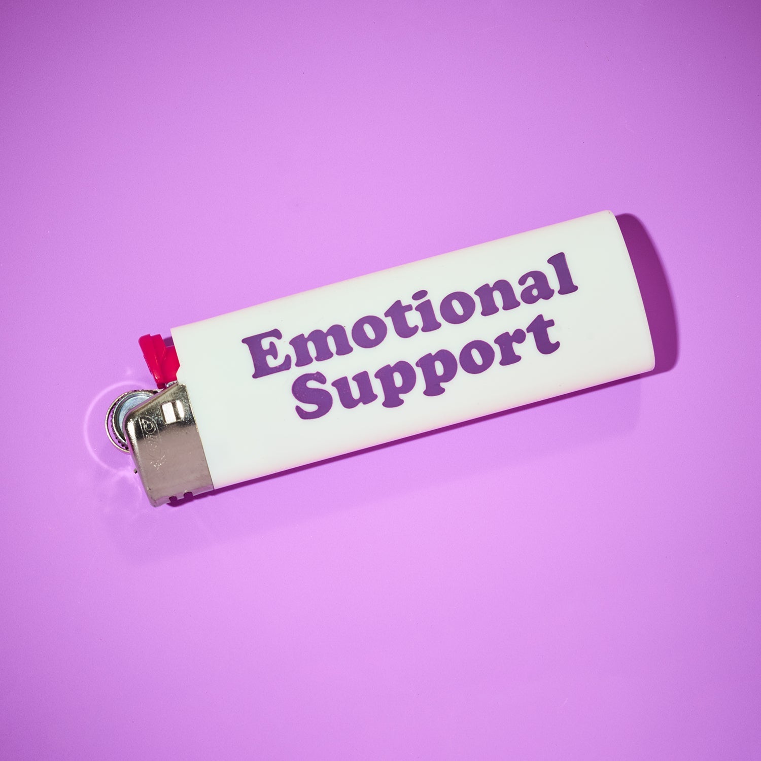 Friends Nyc Bic Lighter - Emotional Support Printed