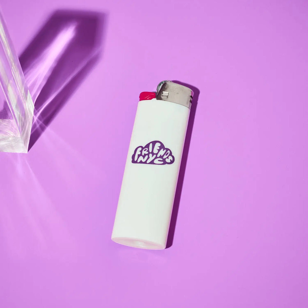 Friends Nyc Bic Lighter - Emotional Support Printed
