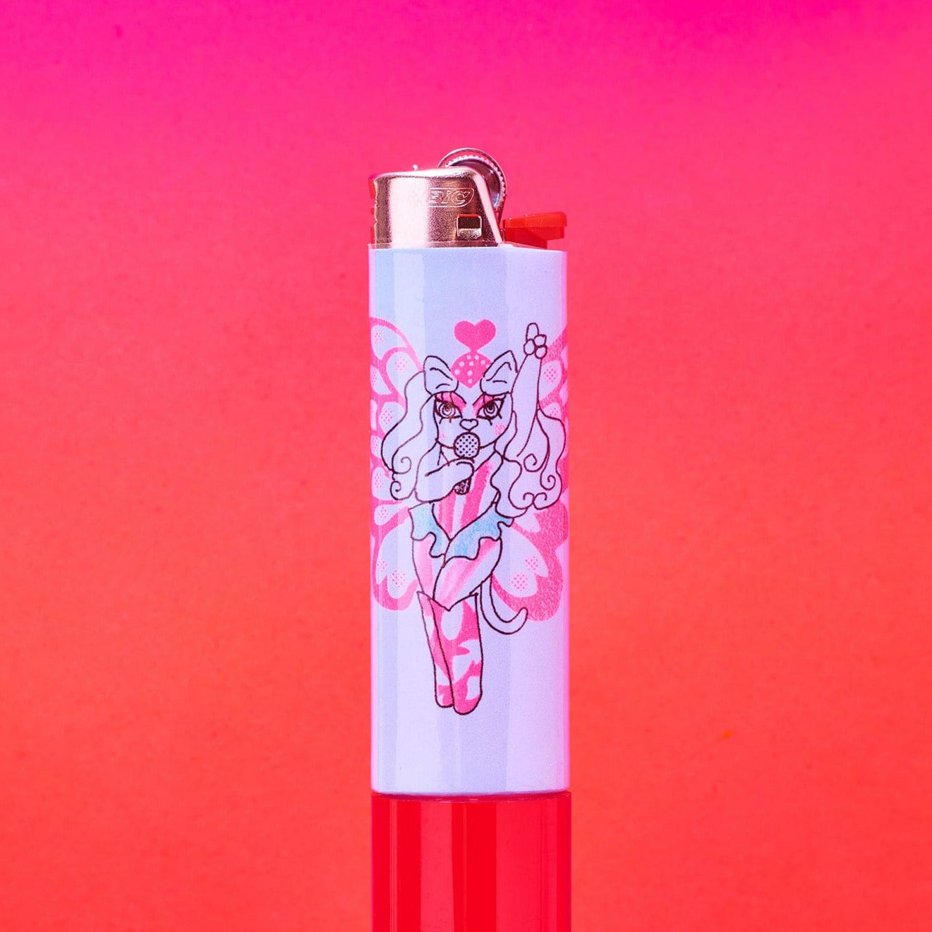 Friends Nyc Bic Wrap Lighter Chappell Cat Byfriendsnyc