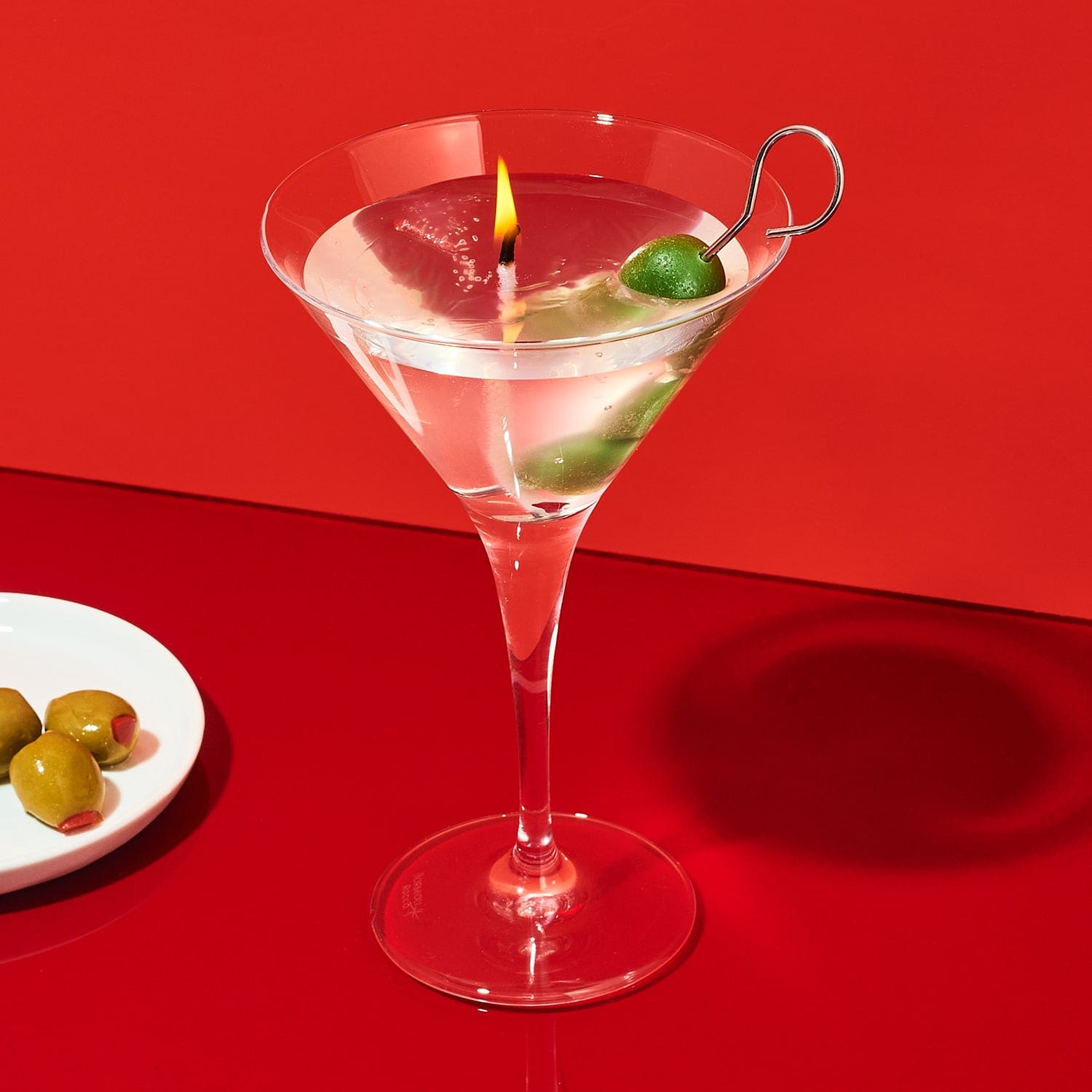 Friends Nyc Clear Martini Candle Birthday Gifts - Exclusive