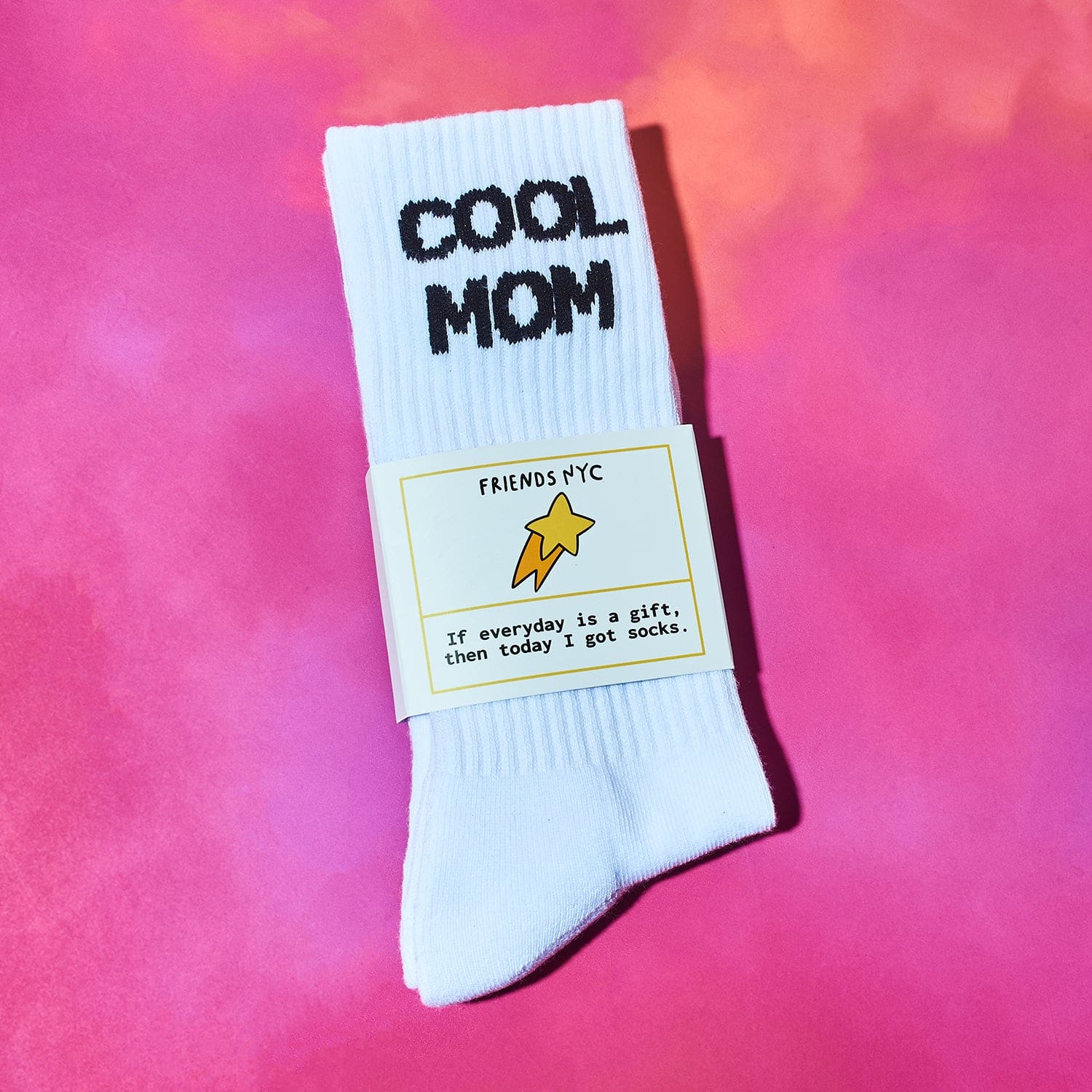 Friends Nyc Cool Mom Socks - Unisex Cool Mom - Cute Socks