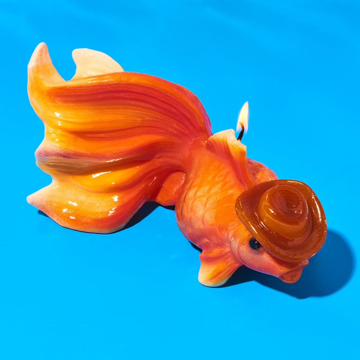 Friends Nyc Goldfish Cowboy Hat Candle Candle - Exclusive