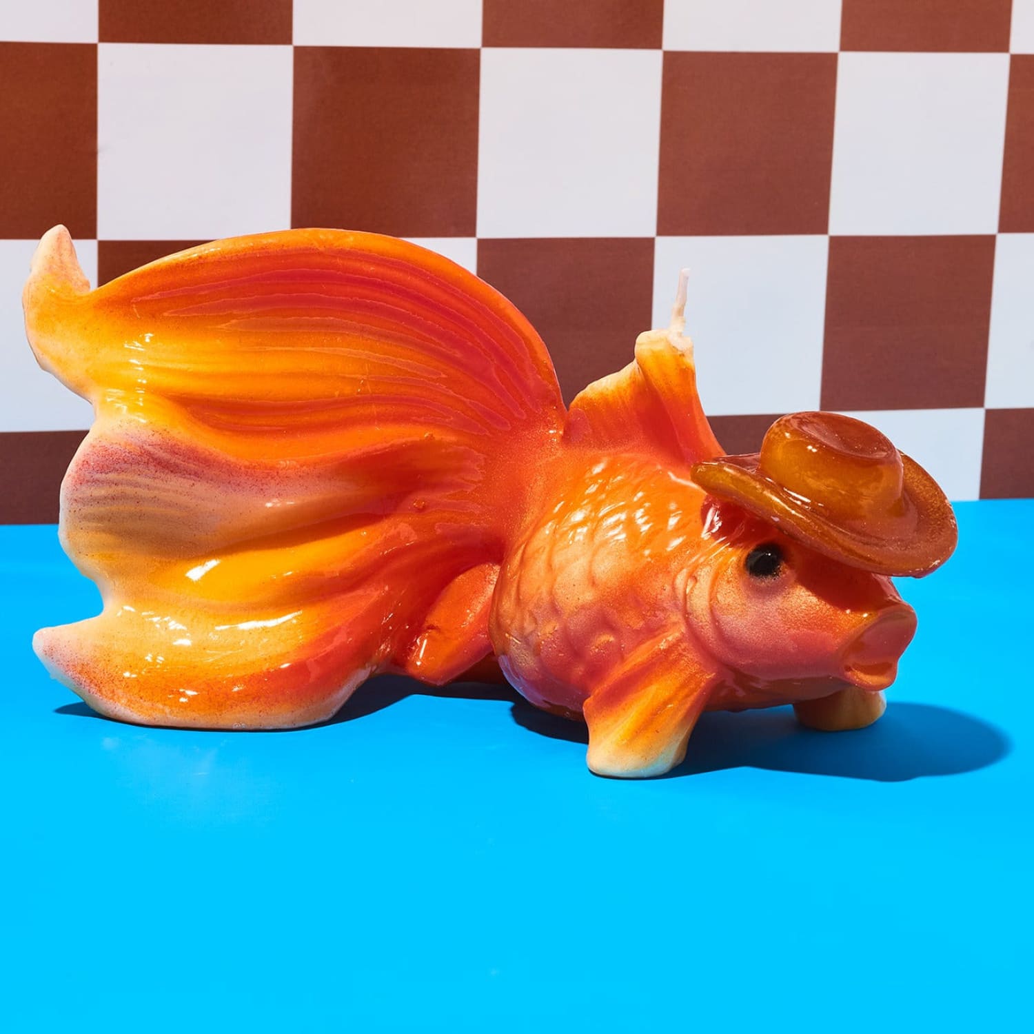 Friends Nyc Goldfish Cowboy Hat Candle Candle - Exclusive