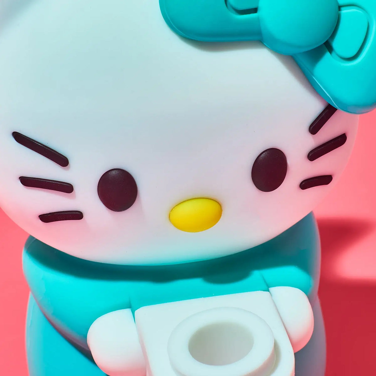 Close up of Matcha green Friends NYC Hello Kitty Blind Box Bonb