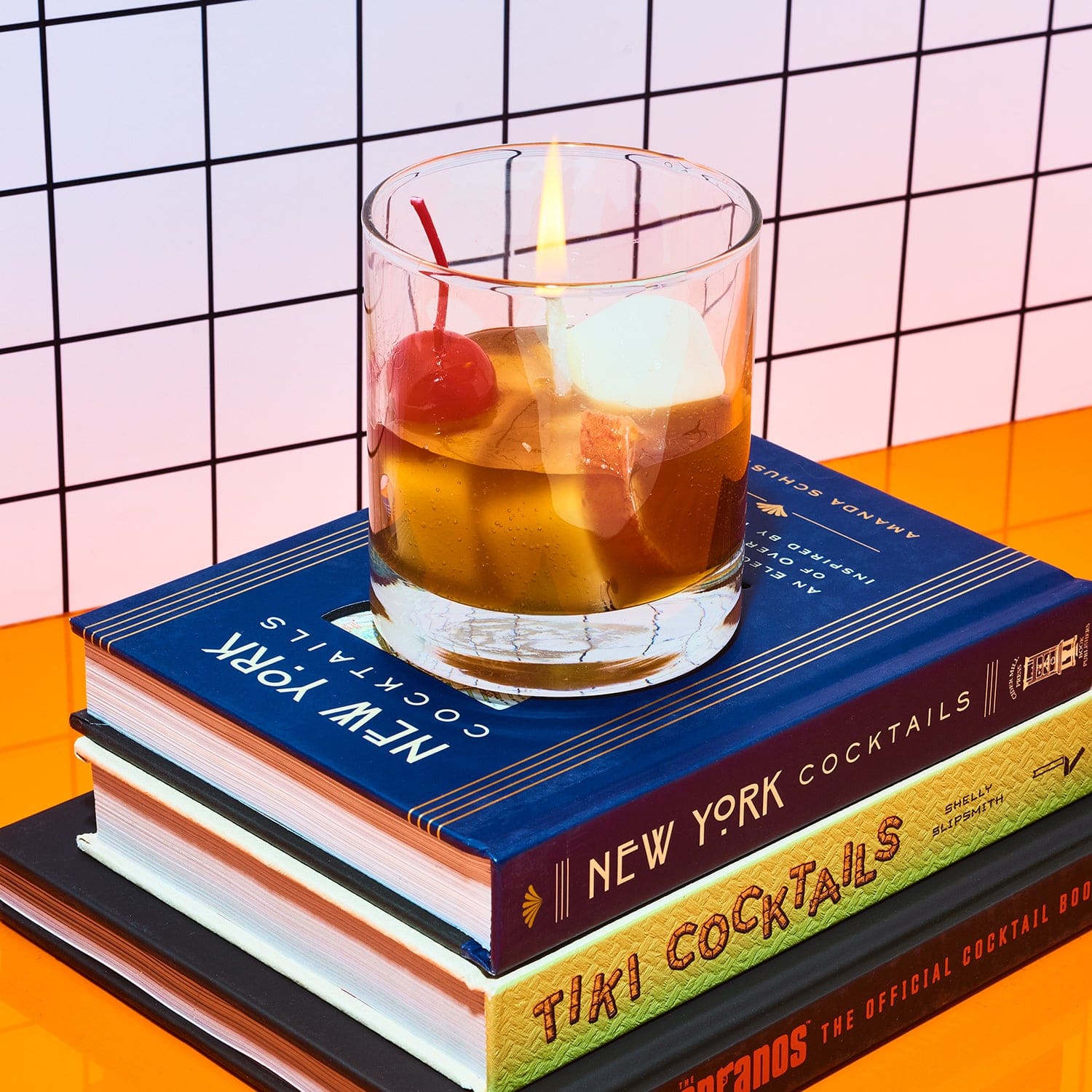 Friends Nyc Old Fashioned Cocktail Candle Exclusive Candle