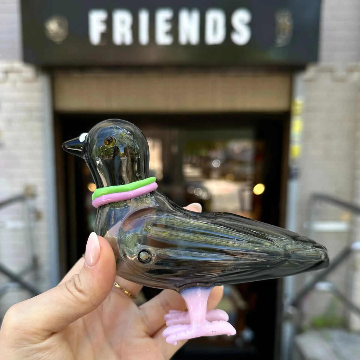 Friends Nyc Pigeon Pipe - Glass | Brooklyn Ny