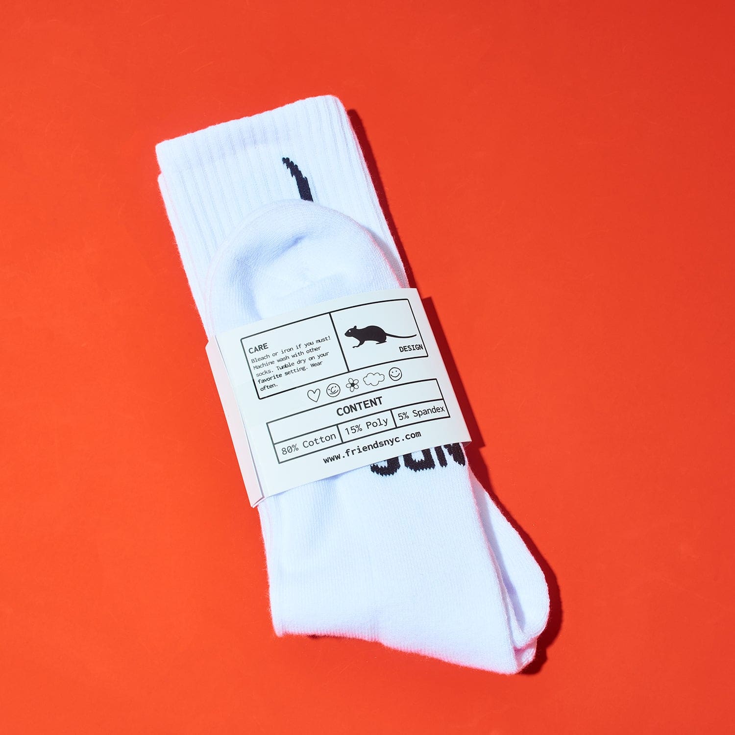Friends Nyc Rat Tube Socks Cute Socks - Exclusive - Funny