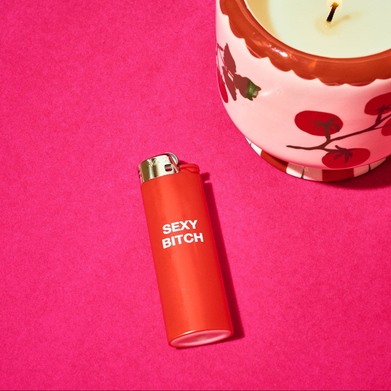 Sexy Bitch Red Lighter Anniversary - Bachelorette Gifts