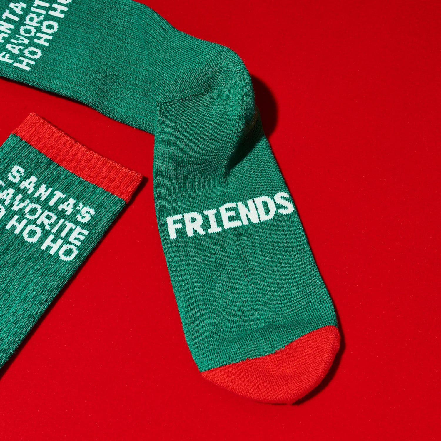 Friends Nyc Tube Socks Fn Santa’s Favorite Ho Christmas