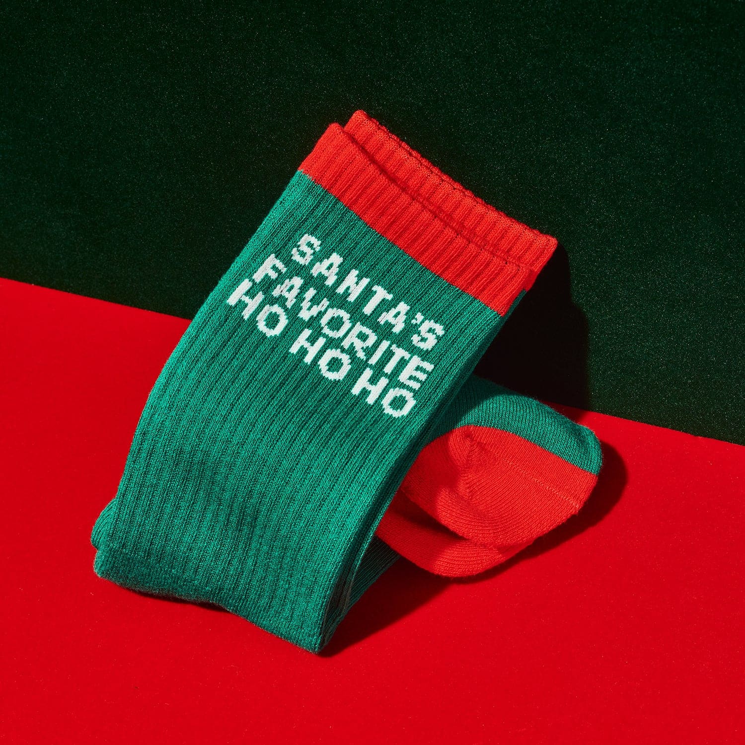Friends Nyc Tube Socks Fn Santa’s Favorite Ho Christmas
