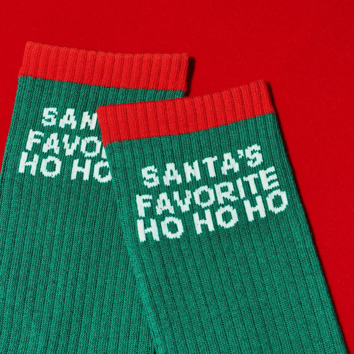 Friends Nyc Tube Socks Fn Santa’s Favorite Ho Christmas
