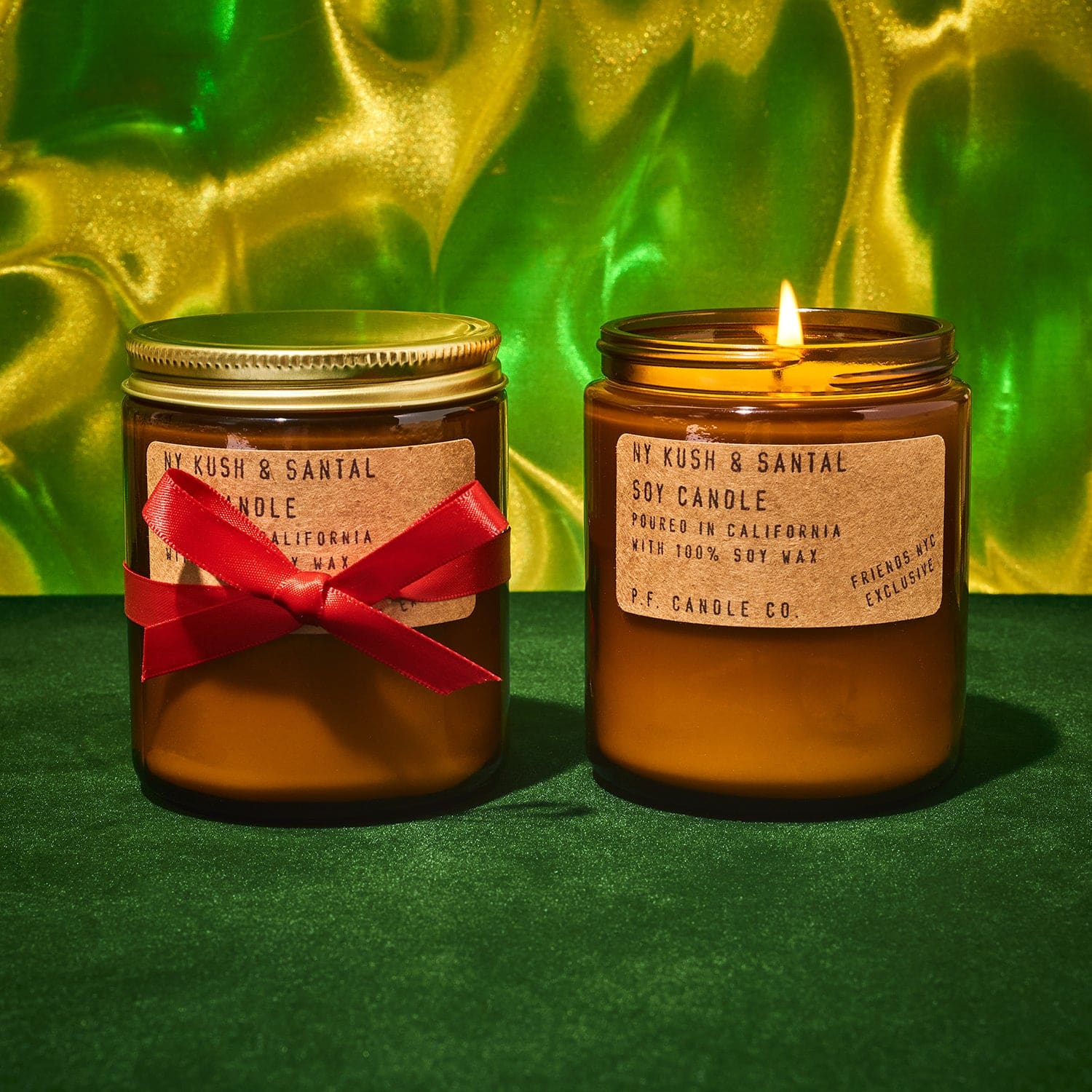 Friends Nyc x Pf Ny Kush Santal Candle Exclusive Candle