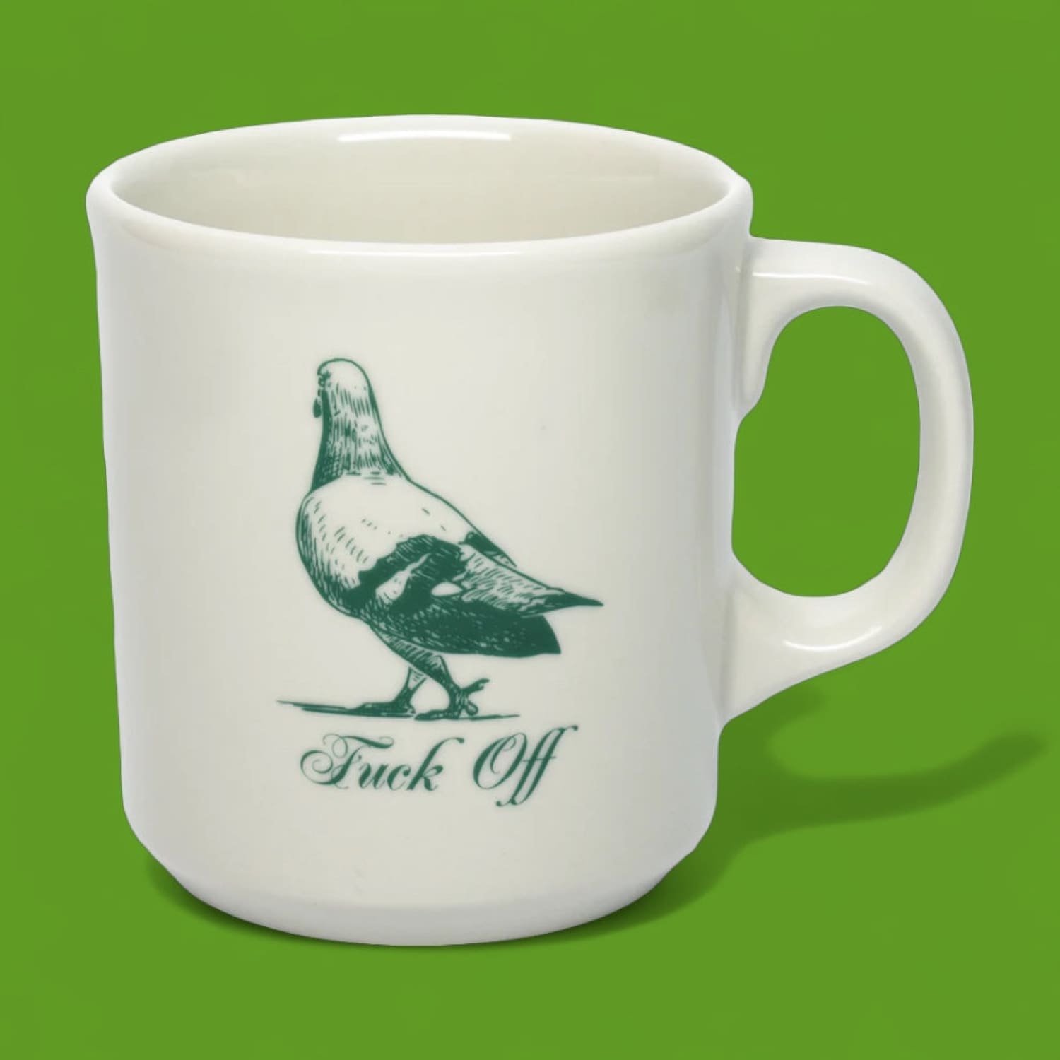 Fuck Off Pigeon Mug | Friends NYC Brooklyn, NY