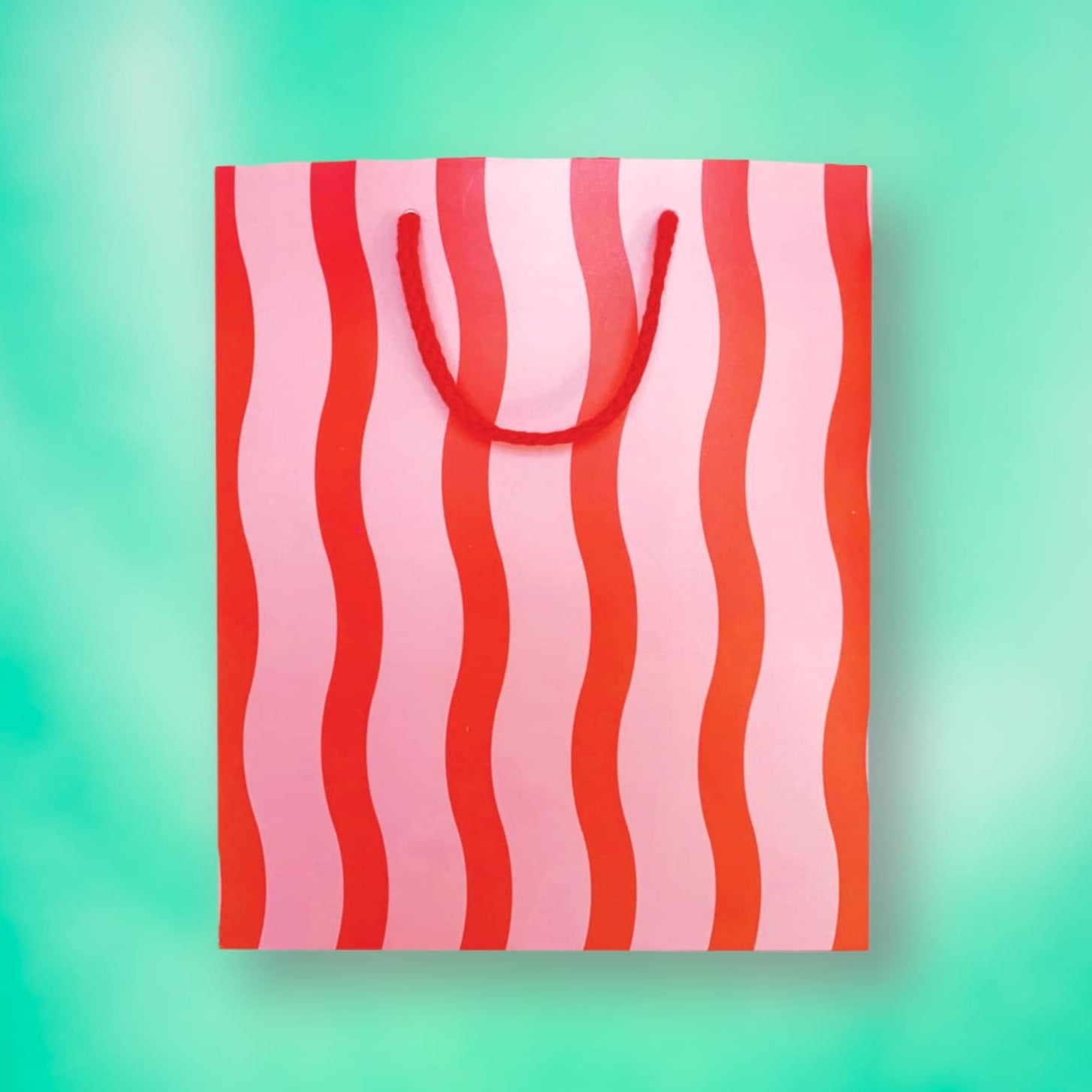 Fussy Stripe Gift Bag Birthday Gifts - For Mom - Gift Bag