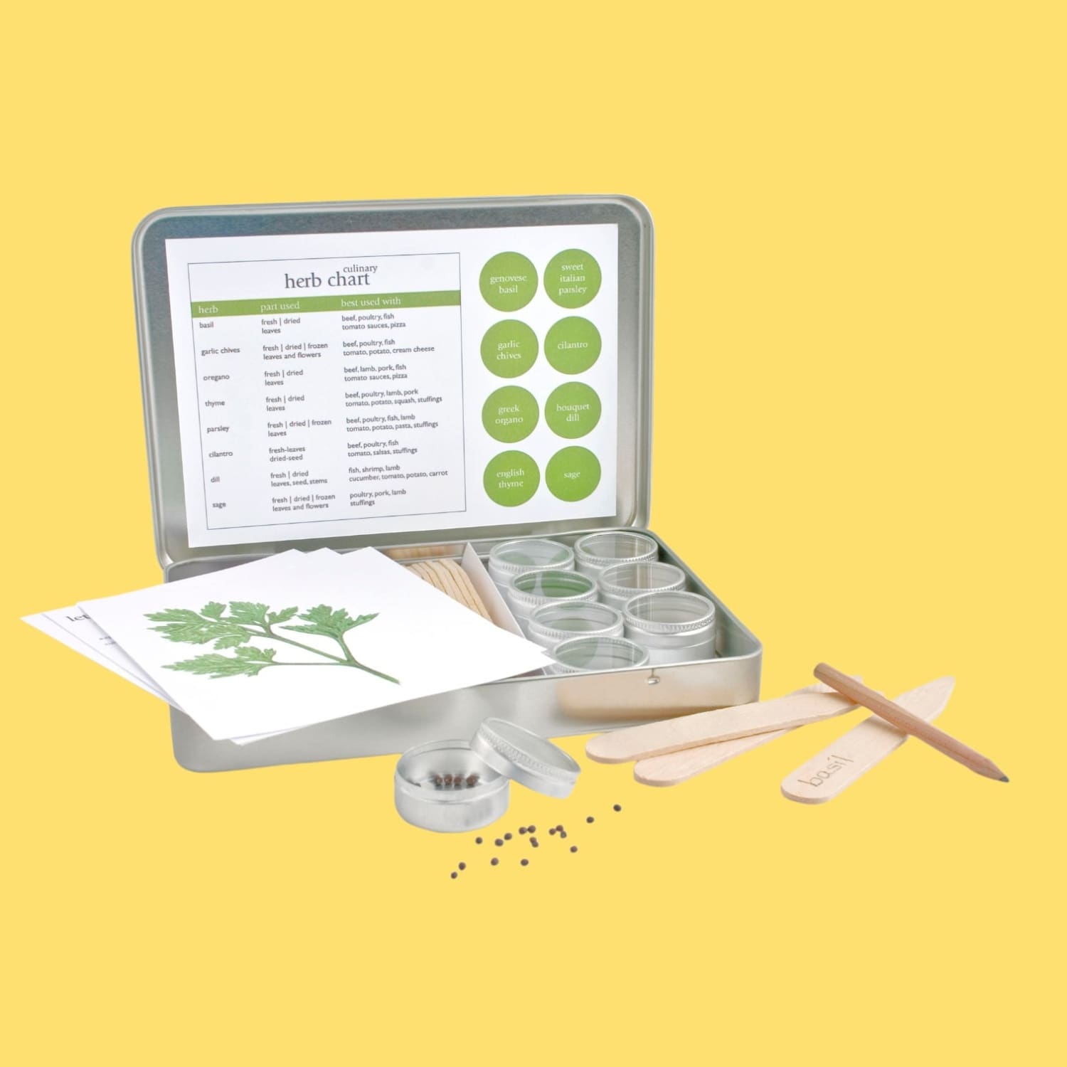 Garden Maker Culinary Herbs Mmtracking - Web0125 - Xpsd0125b