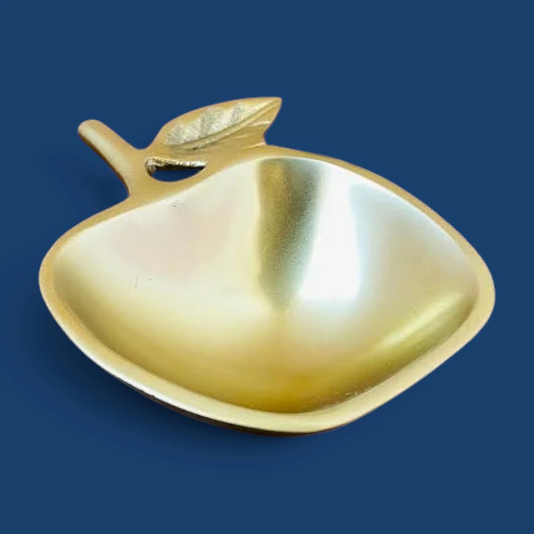 Gilded Apple Bowl Gold | Friends Nyc Brooklyn Ny