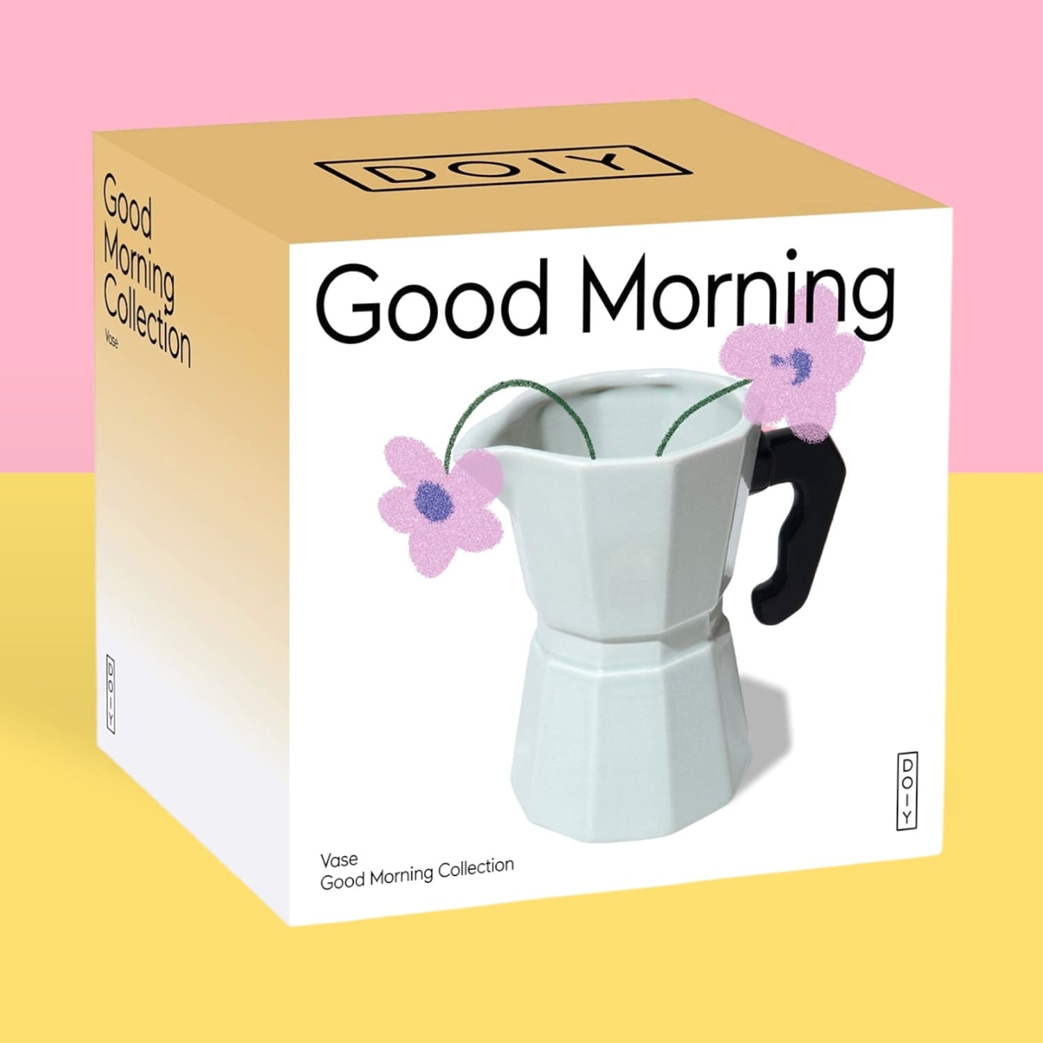 Good Morning Vase Moka Pot Dyvasgmmo Ceramic - Doiy