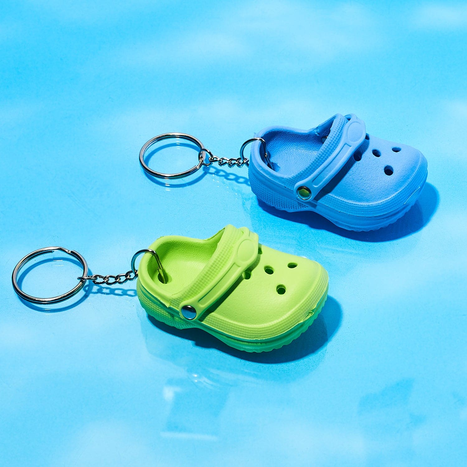 Green Croc Keychain Croc - Keychain - Funny - Groupbycolor -