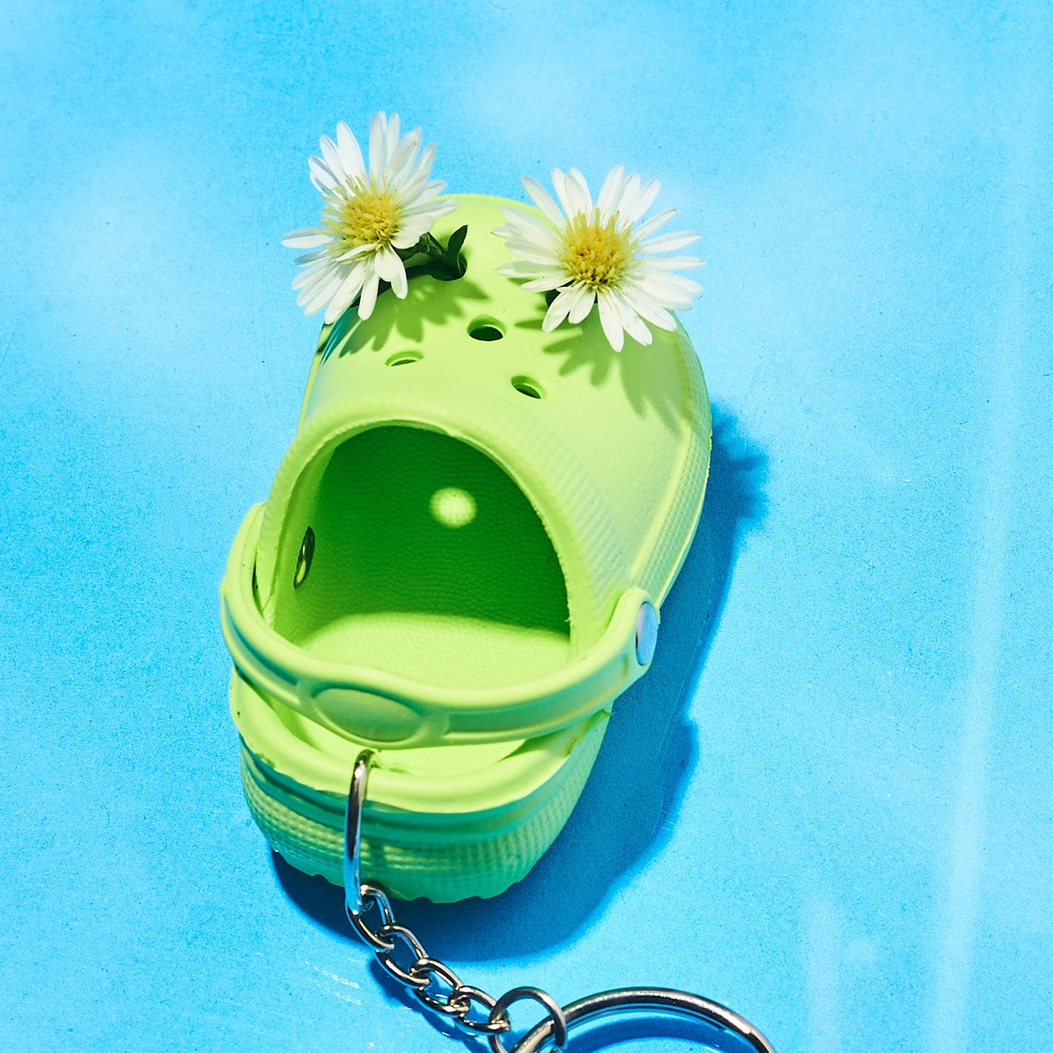 Green Croc Keychain Croc - Keychain - Funny - Groupbycolor -