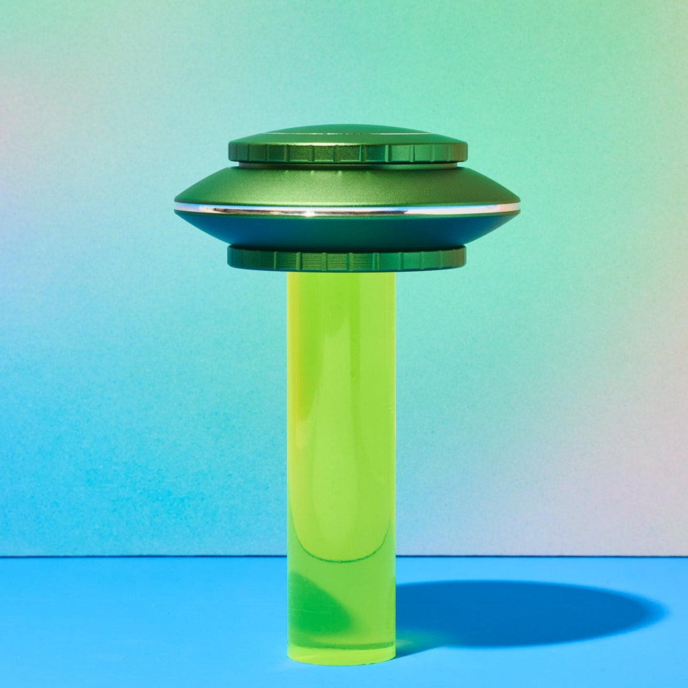 Green Ufo Grinder Cute Grinder - Ekptracking - Smoke